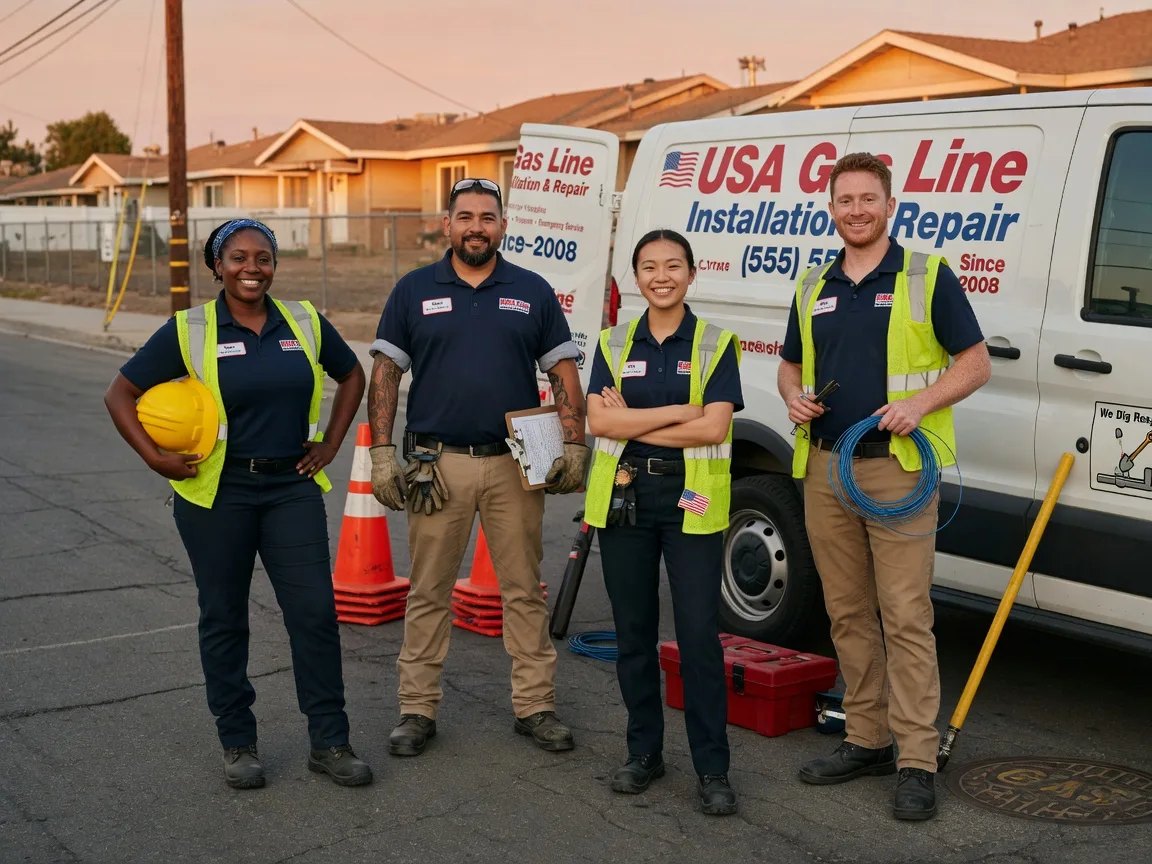 Gas Line Installation company in Millington, IL
