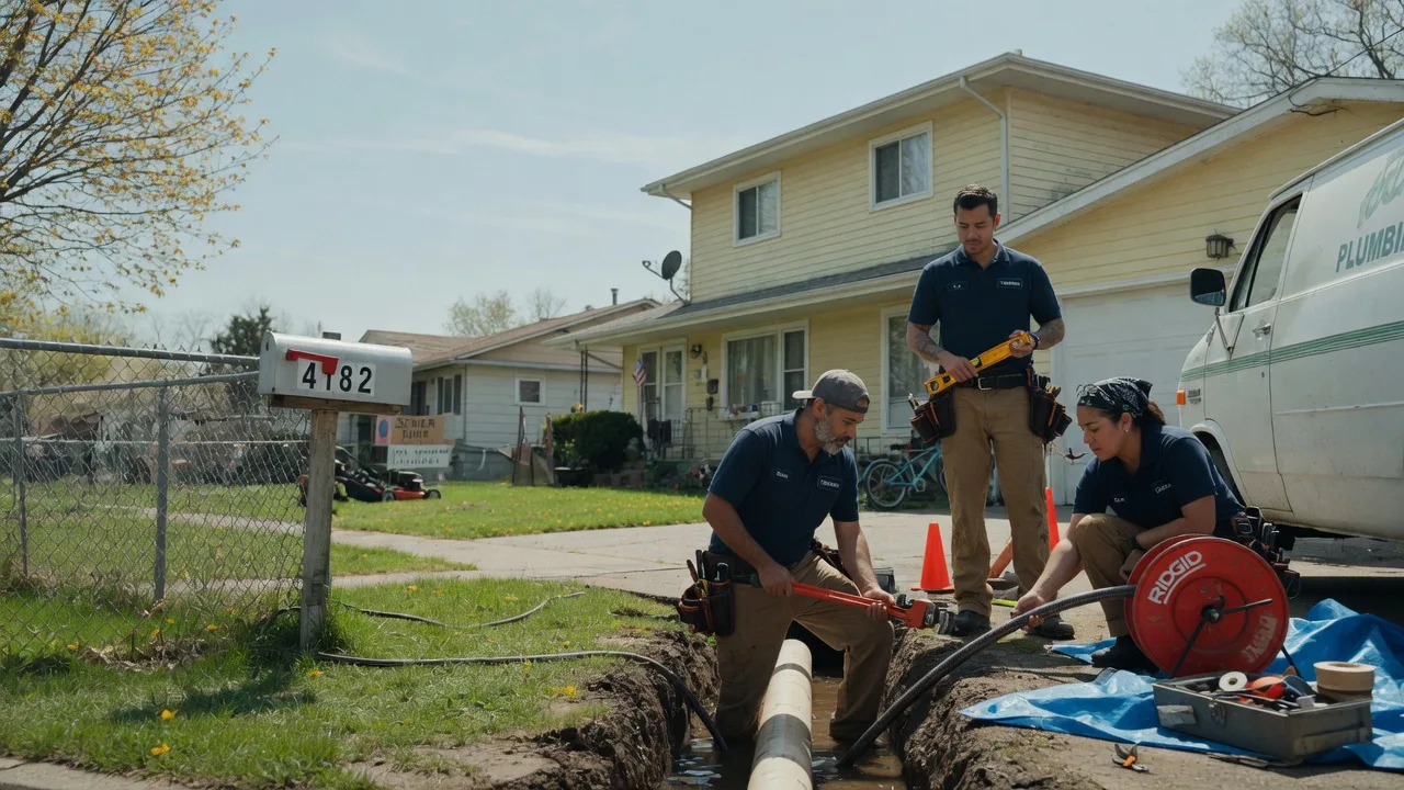 Gas Line Repair in Millington, IL near me
